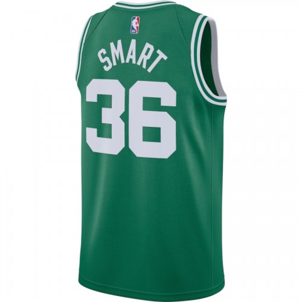 Men's Boston Celtics Marcus Smart #36 Kelly Green 2020/21 Swingman Jersey - Icon Edition-Pro Kit Vault | Brand New 26/27 Sports Jerseys